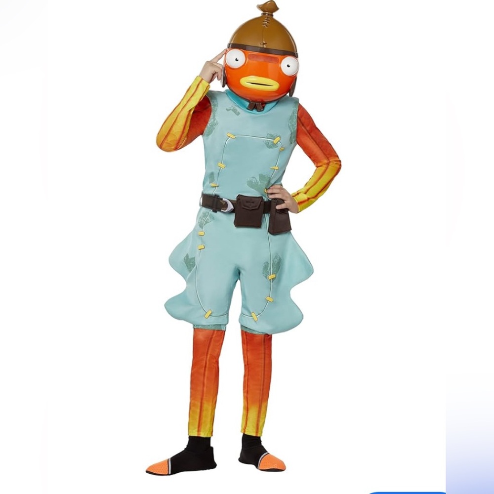 Fishstick fortnight youth 14-16 size  costume